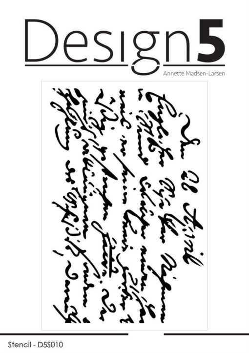 Stencil / Script / Design5