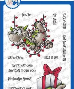 Stempel / Dragon Christmas cheer / Whimsy stamps