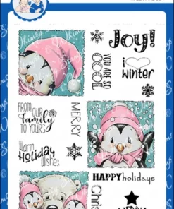 Stempel / Penguin Holidays / Whimsy Stamps