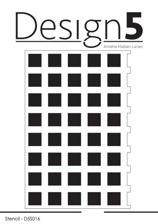 Stencil / Squares / design5