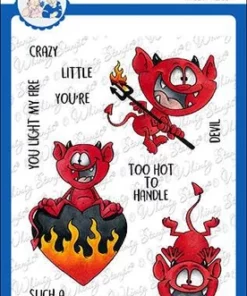 Stempel / Little Devils / Whimsy Stamps