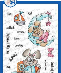Stempel / Bunny babies / Whimsy Stamps