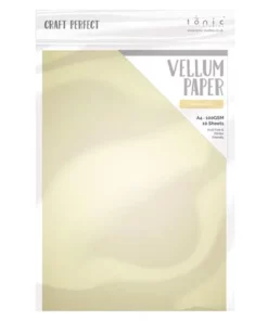 Pearled gold vellum / Tonic/Craft Perfect