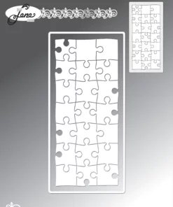 Dies / Mini slimcard puzzle / Simple and Basic
