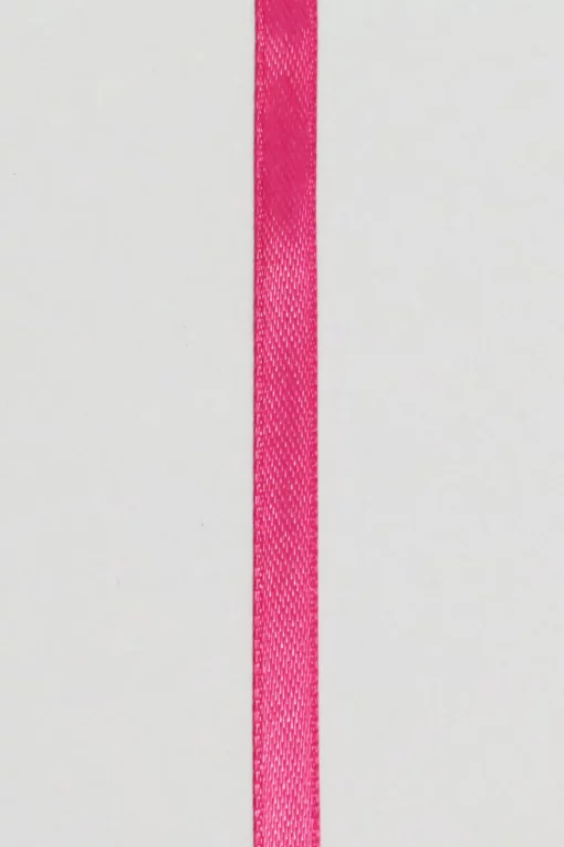satinbånd 6 mm / Pink