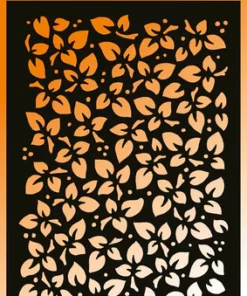 Stencil / Leaves / By Lene